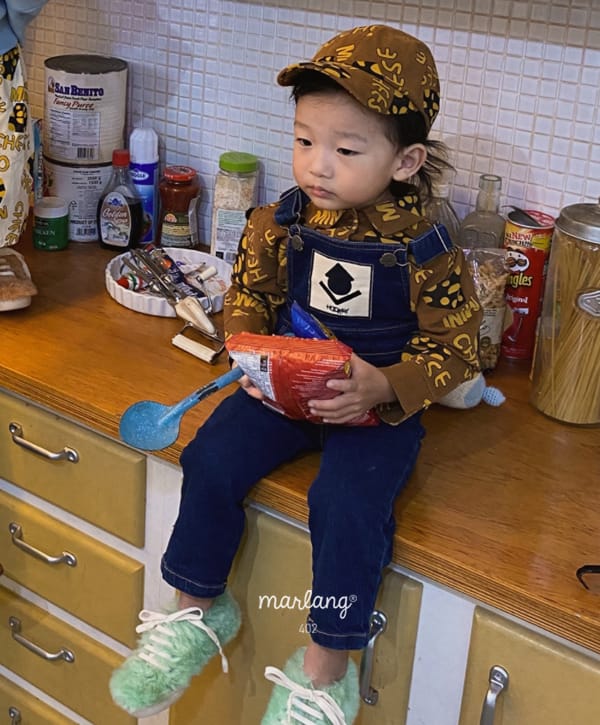 MINI PS MARKET - Korean Children Fashion - #Kfashion4kids - Cheese Ball Cap - 6