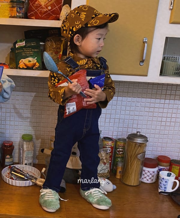 MINI PS MARKET - Korean Children Fashion - #Kfashion4kids - Cheese Ball Cap - 8