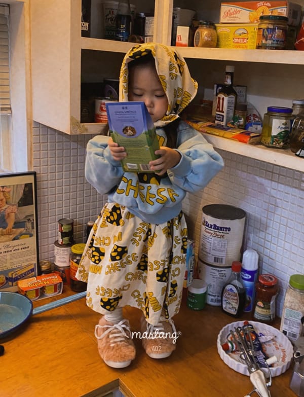 MINI PS MARKET - Korean Children Fashion - #Kfashion4kids - Cheese Fleece Sweatshirt - 10