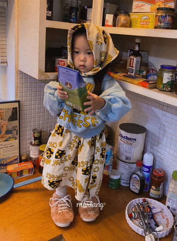 MINI PS MARKET - Korean Children Fashion - #Kfashion4kids - Cheese Fleece Sweatshirt - 2