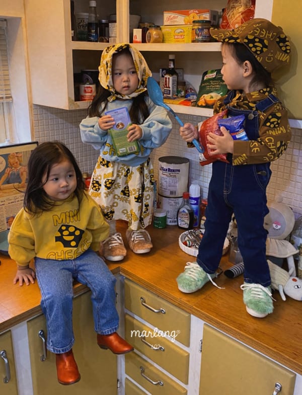 MINI PS MARKET - Korean Children Fashion - #Kfashion4kids - Cheese Fleece Sweatshirt - 5