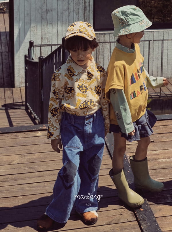 MINI PS MARKET - Korean Children Fashion - #Kfashion4kids - Cheese Shirt - 2