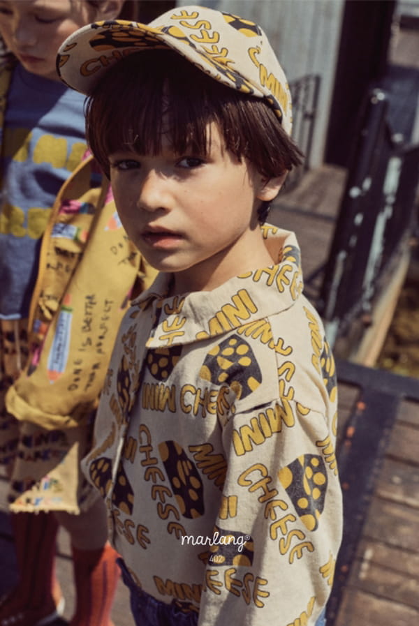 MINI PS MARKET - Korean Children Fashion - #Kfashion4kids - Cheese Shirt - 3