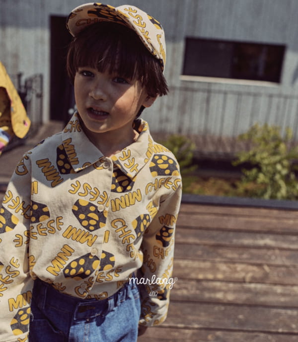 MINI PS MARKET - Korean Children Fashion - #Kfashion4kids - Cheese Shirt - 5