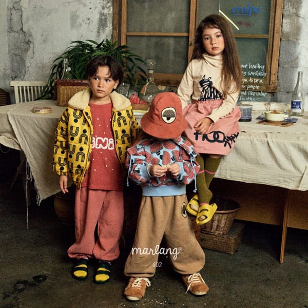 MINI PS MARKET - Korean Children Fashion - #Kfashion4kids - Mushroom Wapen Pants - 6