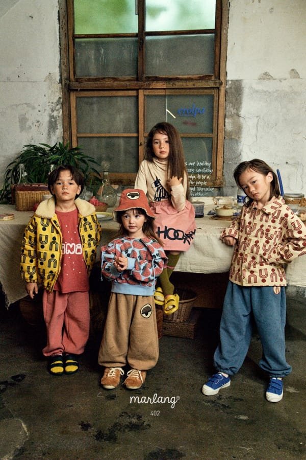 MINI PS MARKET - Korean Children Fashion - #Kfashion4kids - U Dot Wapen Pants - 7