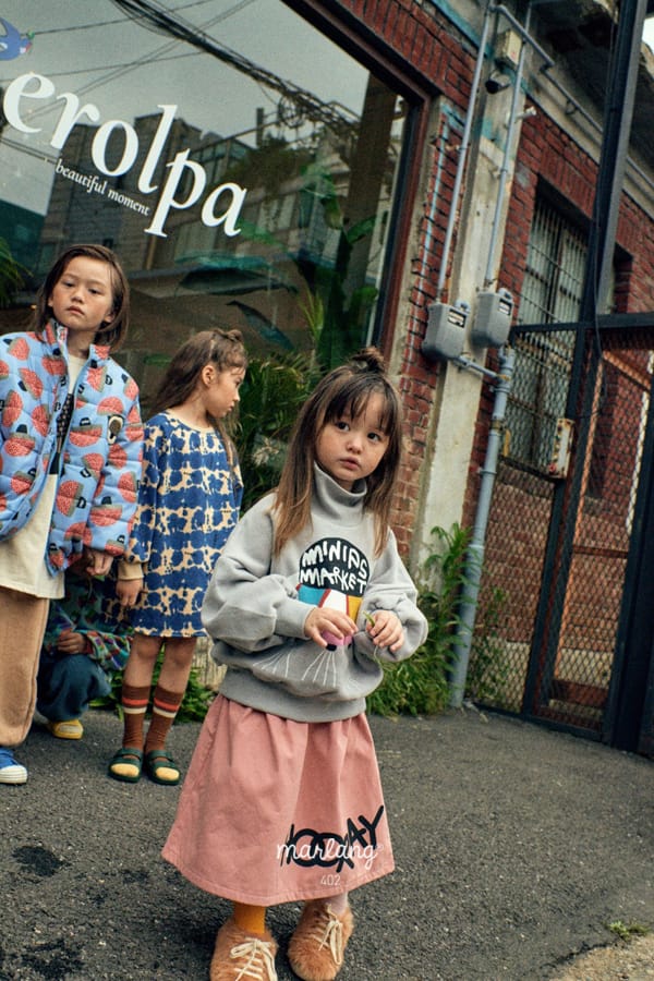 MINI PS MARKET - Korean Children Fashion - #Kfashion4kids - Water Painting One-piece - 4