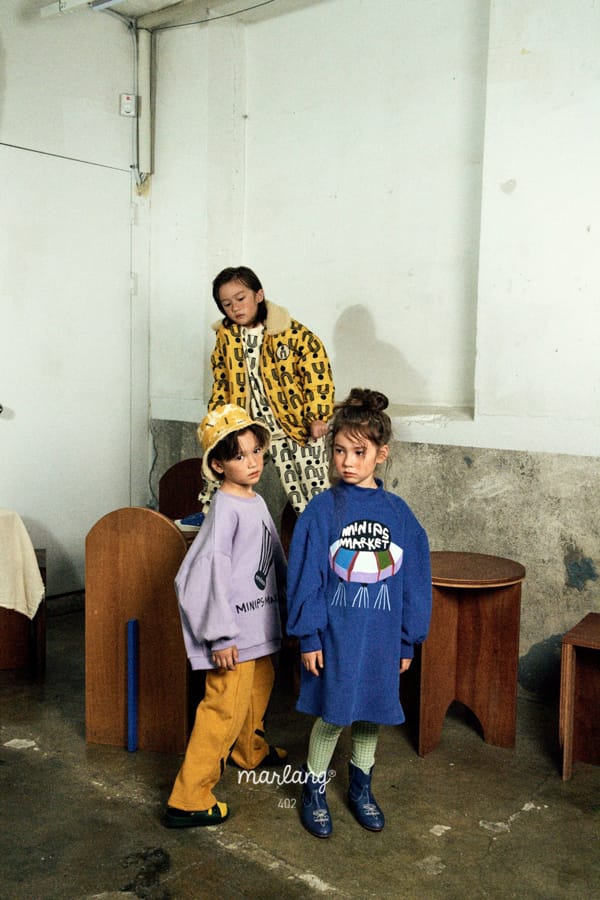 MINI PS MARKET - Korean Children Fashion - #Kfashion4kids - Shuttlecock Paint Sweatshirt - 2