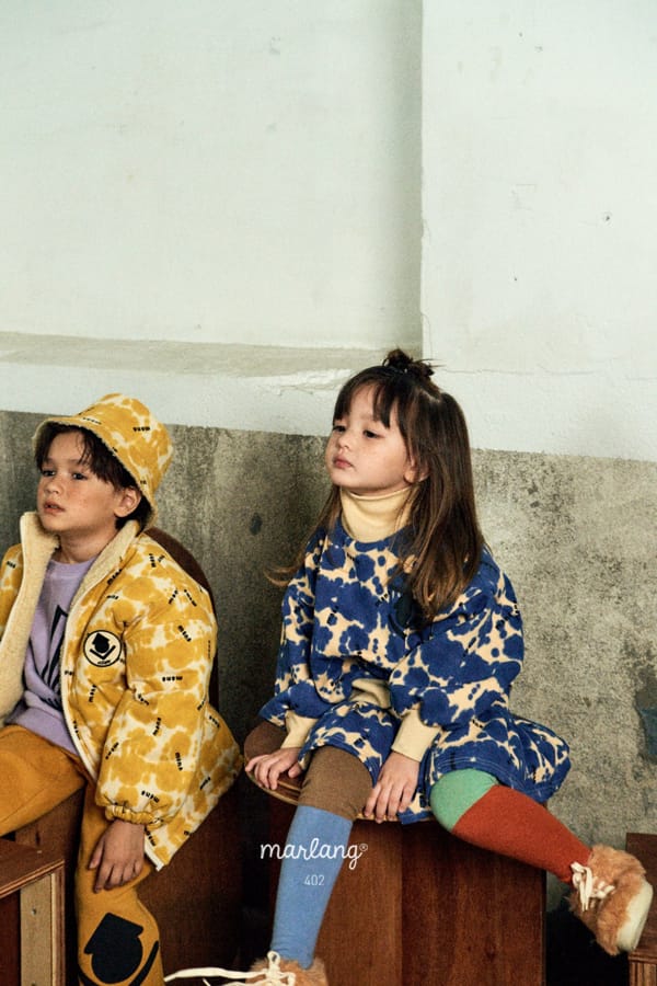 MINI PS MARKET - Korean Children Fashion - #Kfashion4kids - Shuttlecock Paint Sweatshirt - 8