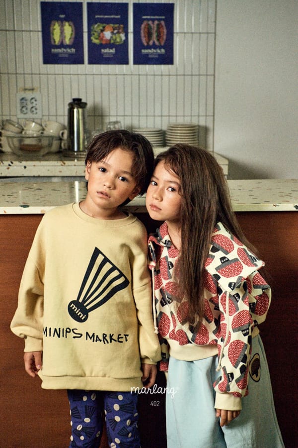 MINI PS MARKET - Korean Children Fashion - #Kfashion4kids - Mushroom Sailor Sweatshirt - 2