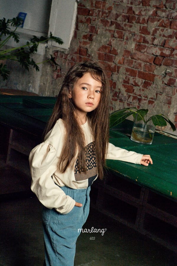 MINI PS MARKET - Korean Children Fashion - #Kfashion4kids - Mushroom Puff Long Tee - 3
