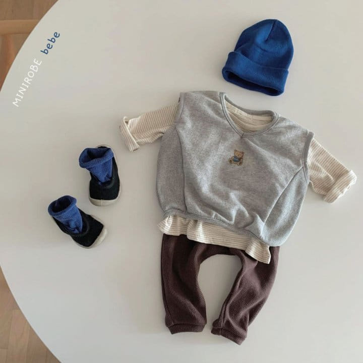 MINI ROBE - Korean Children Fashion - #Kfashion4kids - Coconut Vest - 2