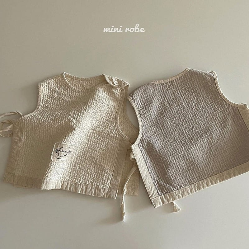 MINI ROBE - Korean Children Fashion - #Kfashion4kids - Organic Vest - 10