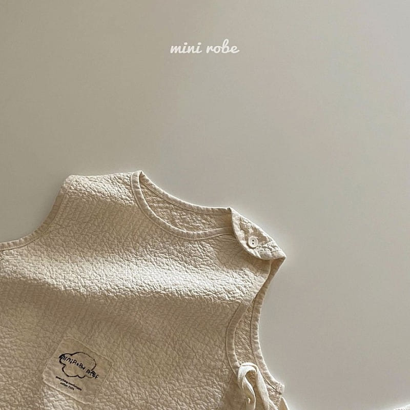 MINI ROBE - Korean Children Fashion - #Kfashion4kids - Organic Vest - 4