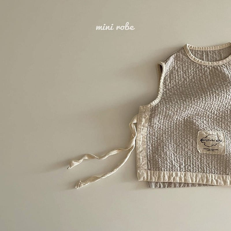 MINI ROBE - Korean Children Fashion - #Kfashion4kids - Organic Vest - 8