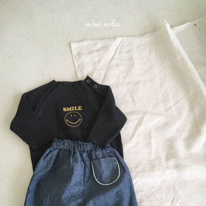 MINI ROBE - Korean Children Fashion - #Kfashion4kids - Smile Romper - 12