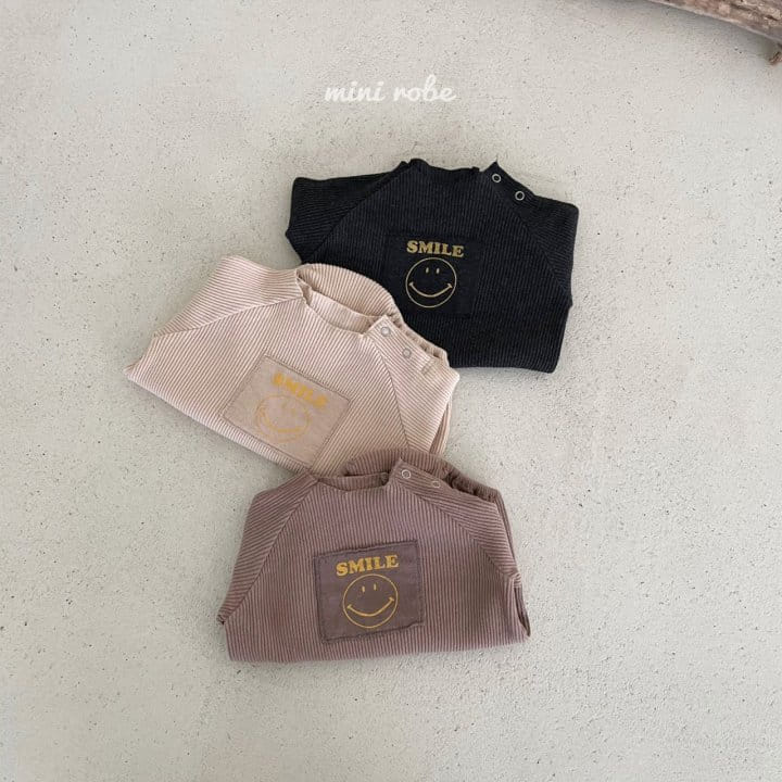 MINI ROBE - Korean Children Fashion - #Kfashion4kids - Smile Romper - 4