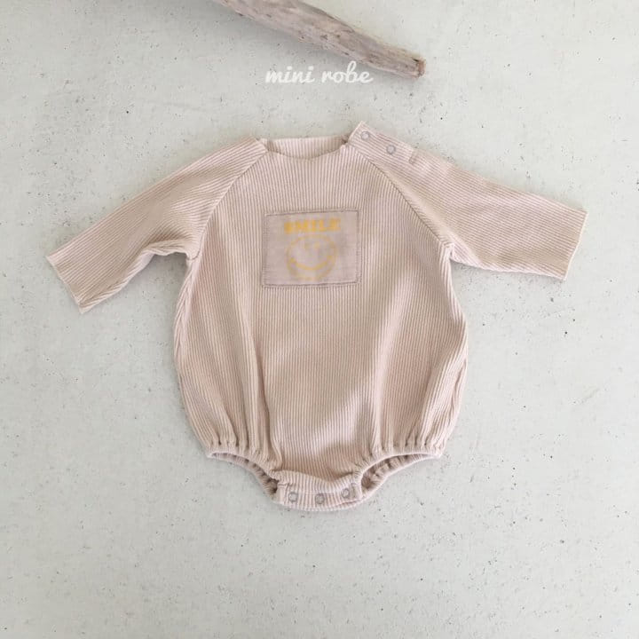 MINI ROBE - Korean Children Fashion - #Kfashion4kids - Smile Romper - 5