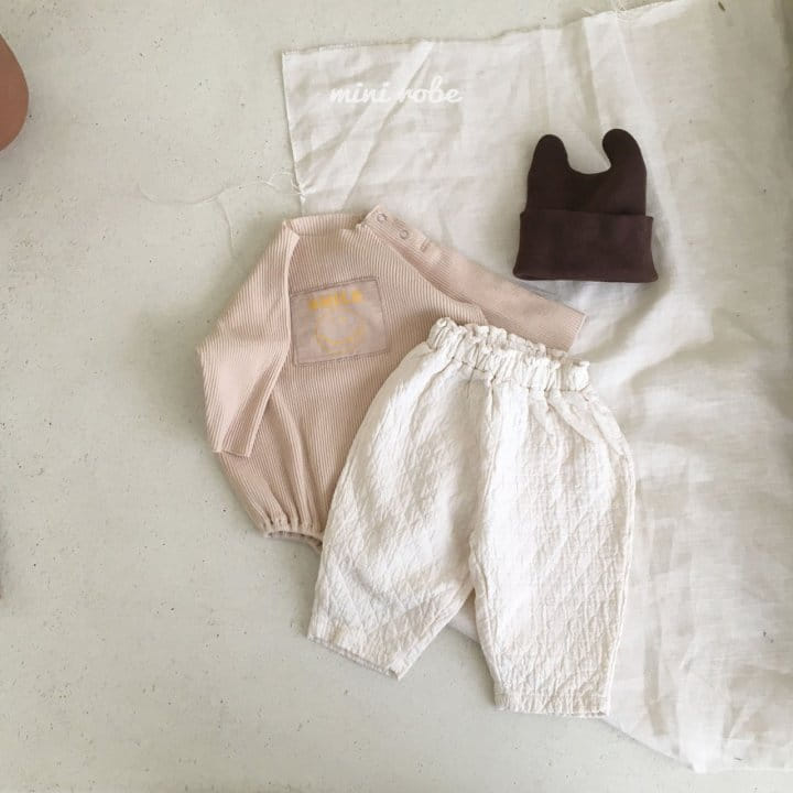 MINI ROBE - Korean Children Fashion - #Kfashion4kids - Smile Romper - 6