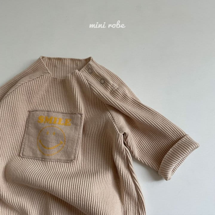 MINI ROBE - Korean Children Fashion - #Kfashion4kids - Smile Romper - 7