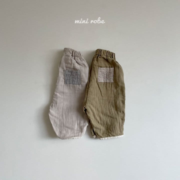 MINI ROBE - Korean Children Fashion - #Kfashion4kids - Grid Pants - 4
