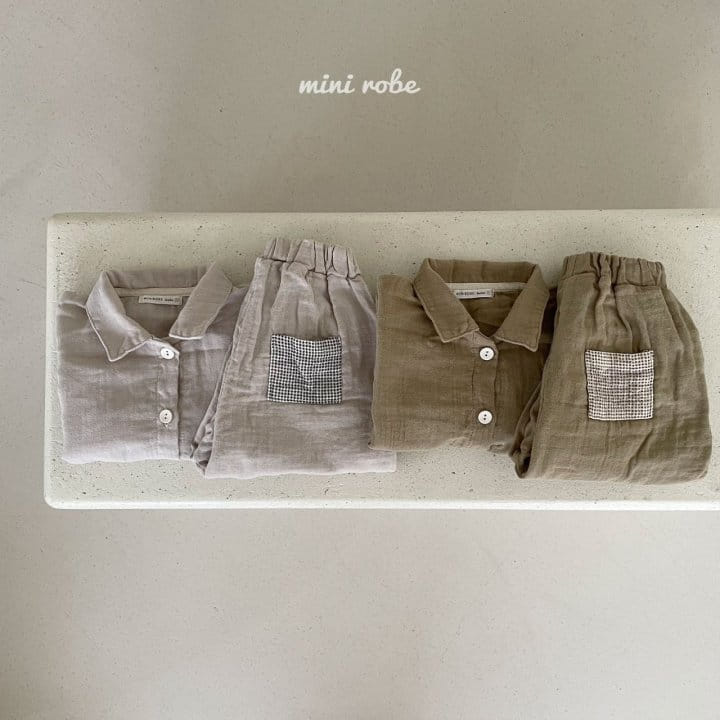 MINI ROBE - Korean Children Fashion - #Kfashion4kids - Grid Blouse - 10