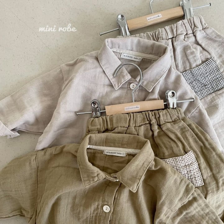 MINI ROBE - Korean Children Fashion - #Kfashion4kids - Grid Blouse - 8