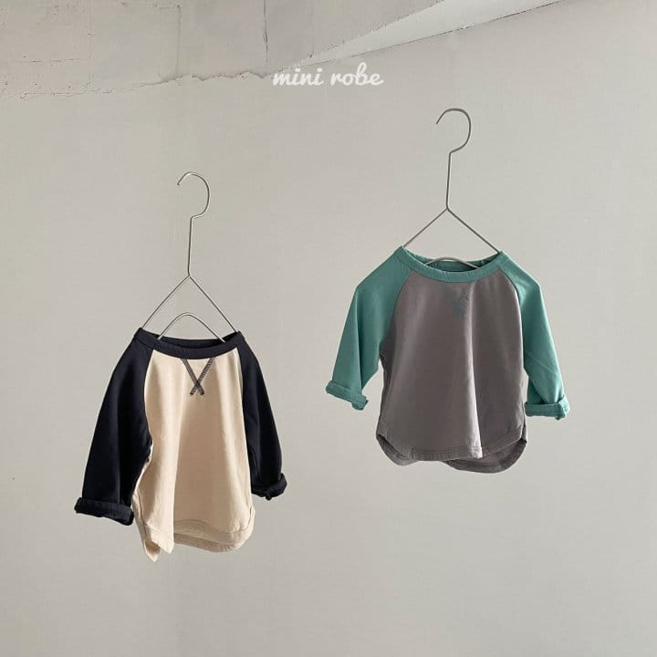 MINI ROBE - Korean Children Fashion - #Kfashion4kids - Vintage Raglan Tee - 6