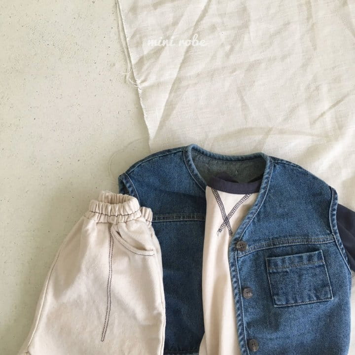 MINI ROBE - Korean Children Fashion - #Kfashion4kids - Vintage Raglan Tee - 7