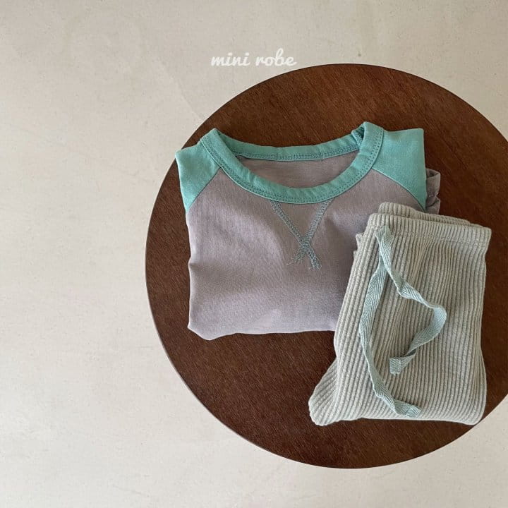 MINI ROBE - Korean Children Fashion - #Kfashion4kids - Vintage Raglan Tee - 9