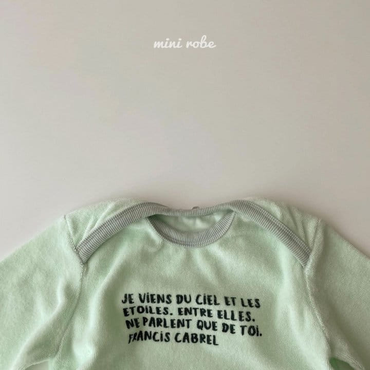 MINI ROBE - Korean Children Fashion - #Kfashion4kids - Terry Romper - 10