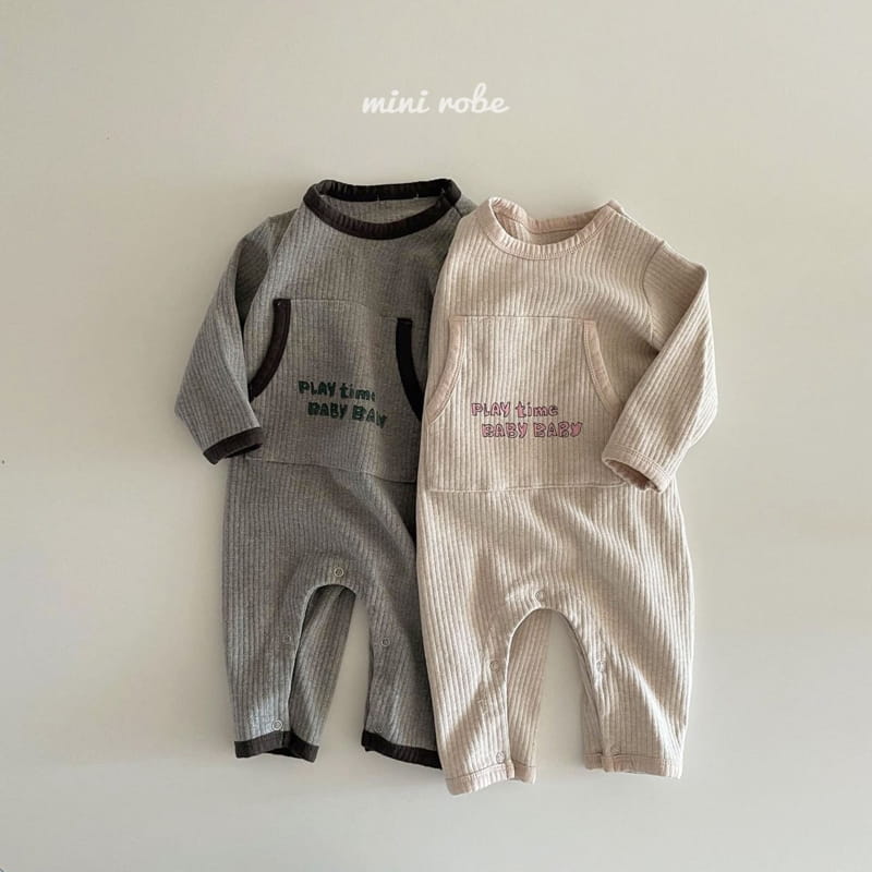 MINI ROBE - Korean Children Fashion - #Kfashion4kids - Play Romper - 3