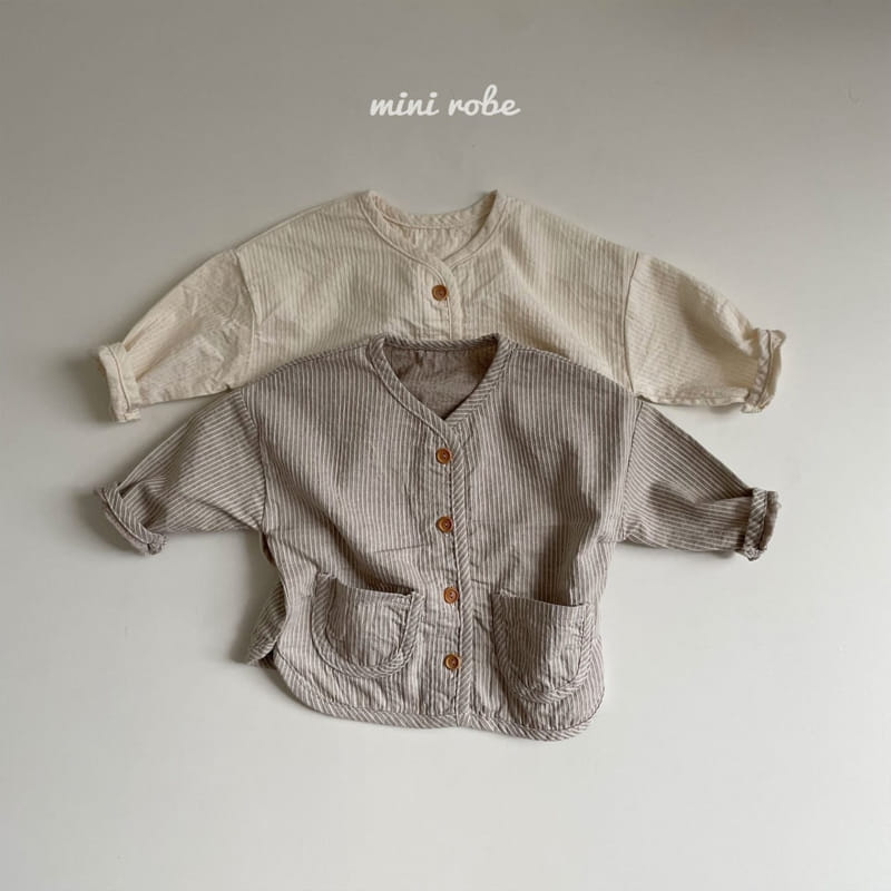 MINI ROBE - Korean Children Fashion - #Kfashion4kids - Almond Cardigan