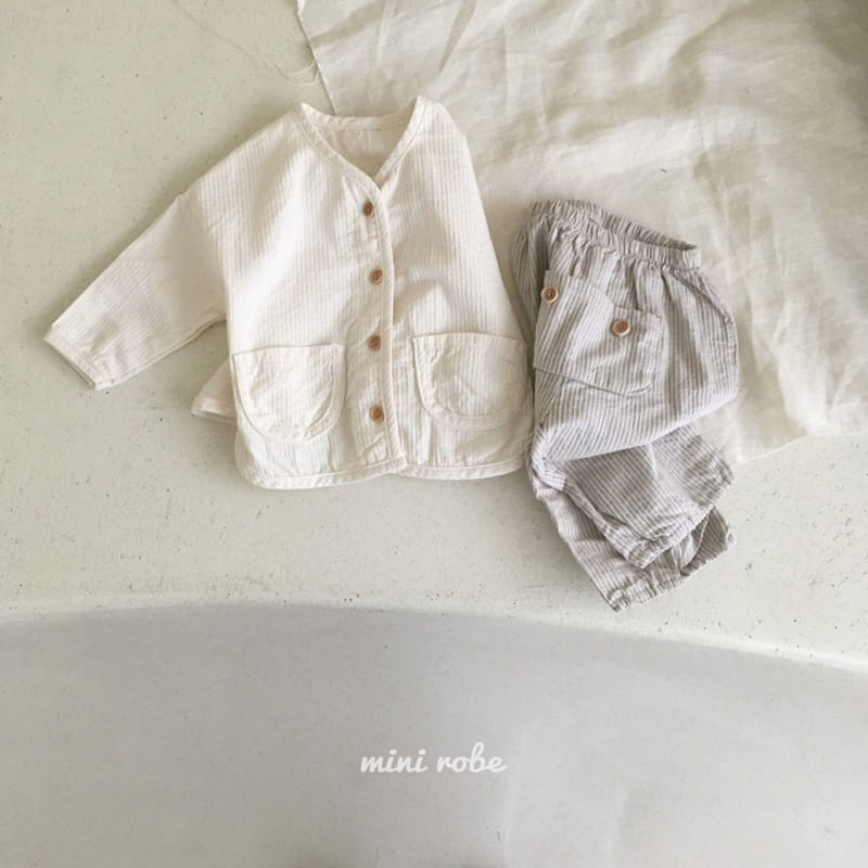 MINI ROBE - Korean Children Fashion - #Kfashion4kids - Almond Cardigan - 12