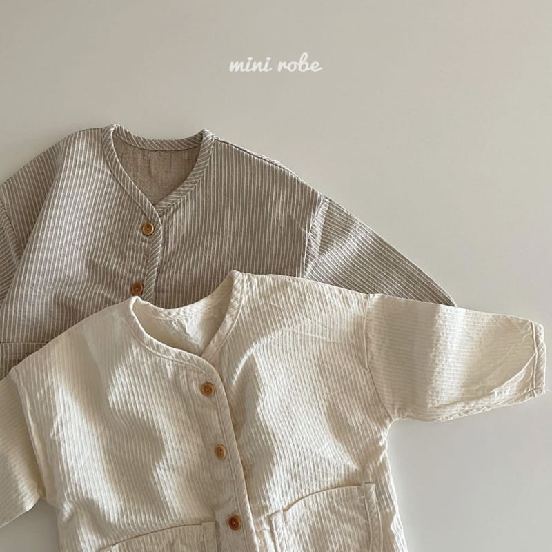 MINI ROBE - Korean Children Fashion - #Kfashion4kids - Almond Cardigan - 5