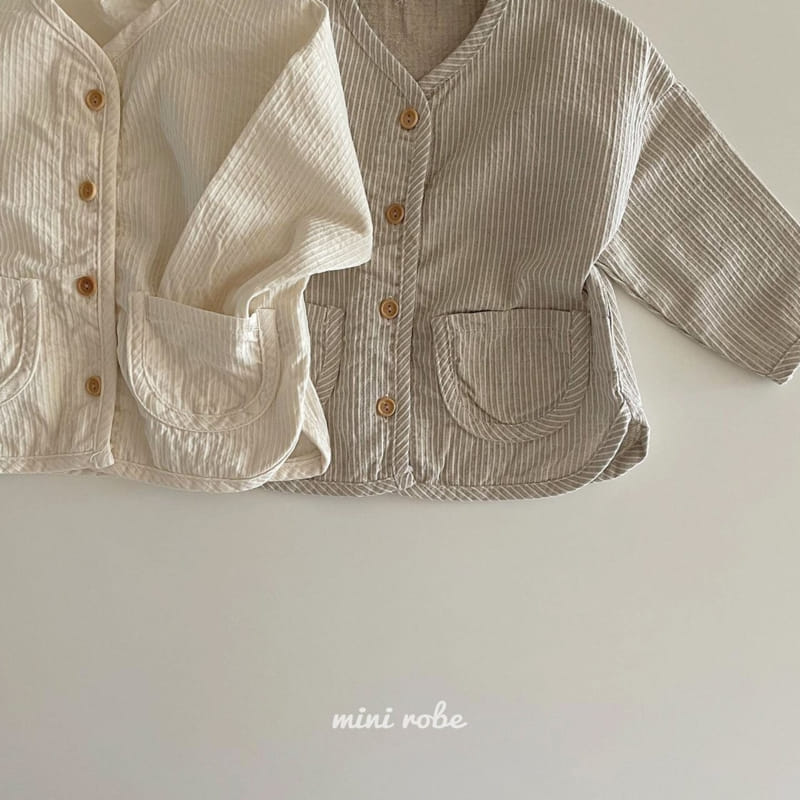 MINI ROBE - Korean Children Fashion - #Kfashion4kids - Almond Cardigan - 6