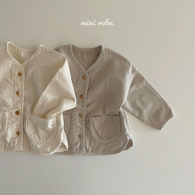 MINI ROBE - Korean Children Fashion - #Kfashion4kids - Almond Cardigan - 7