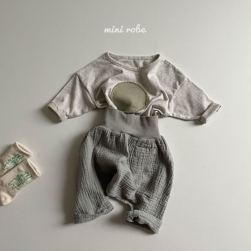 MINI ROBE - Korean Children Fashion - #Kfashion4kids - Natural Baggy Pants - 10