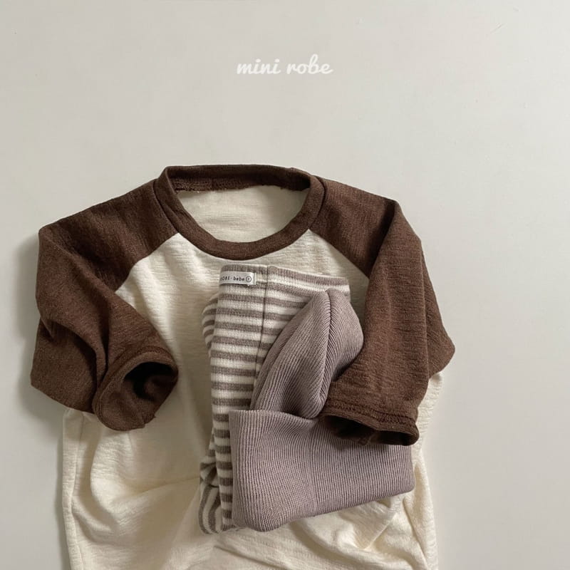 MINI ROBE - Korean Children Fashion - #Kfashion4kids - Bumbuk Raglan Tee - 12
