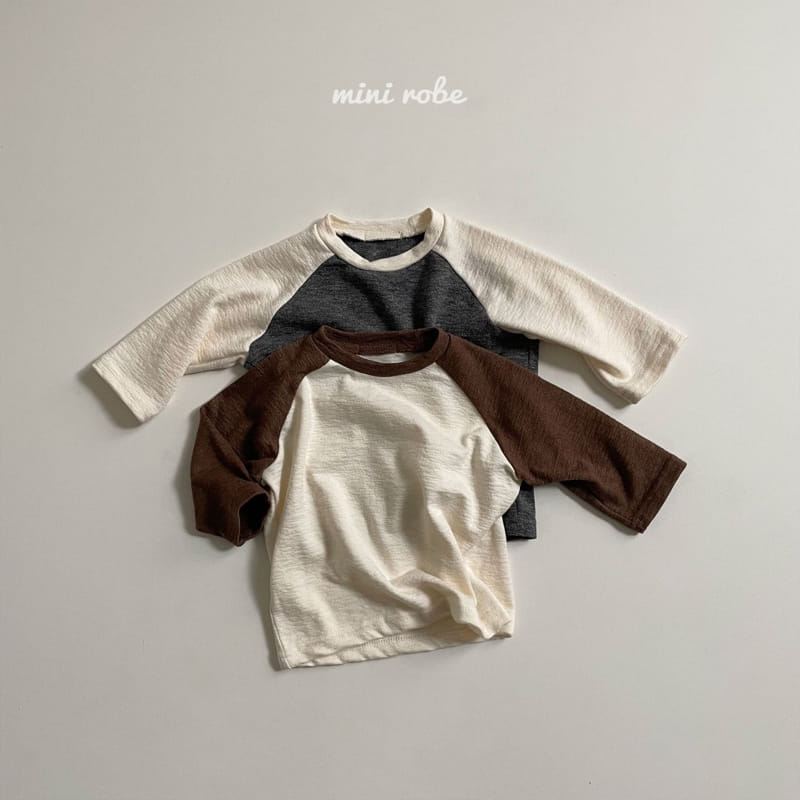 MINI ROBE - Korean Children Fashion - #Kfashion4kids - Bumbuk Raglan Tee - 6