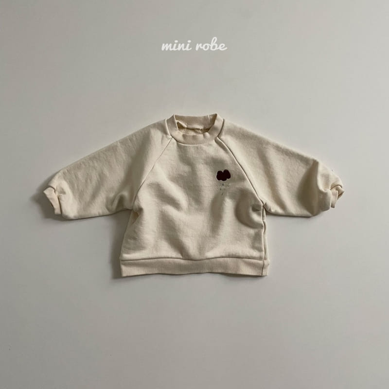 MINI ROBE - Korean Children Fashion - #Kfashion4kids - Cloud Embroidery Sweatshirt