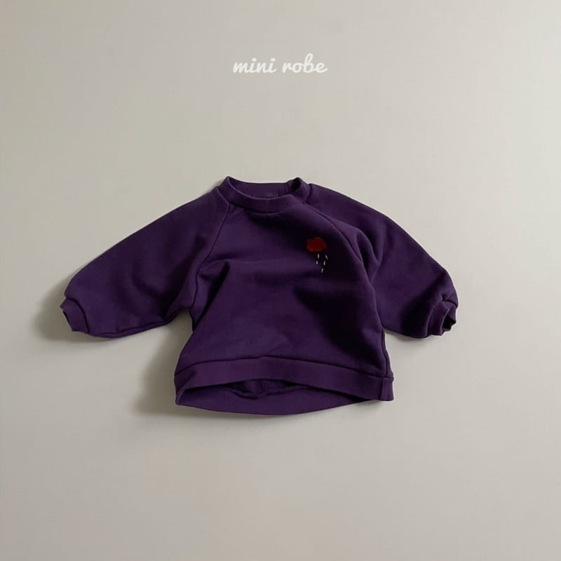 MINI ROBE - Korean Children Fashion - #Kfashion4kids - Cloud Embroidery Sweatshirt - 11