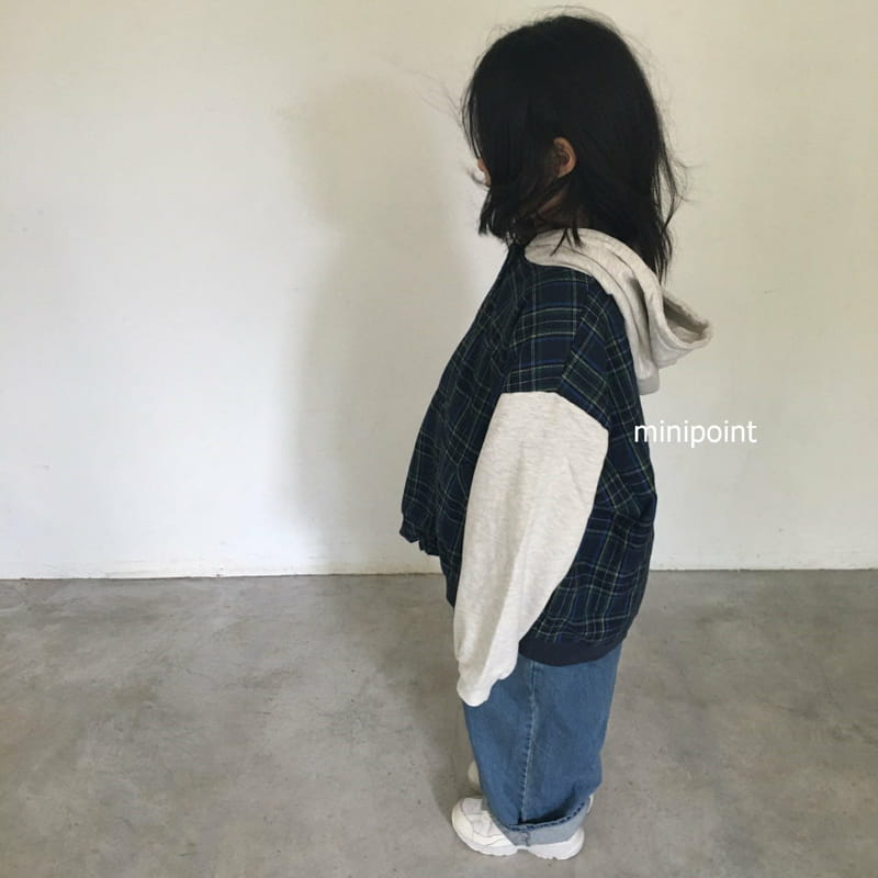 MINIPOINT - Korean Children Fashion - #Kfashion4kids - Check Bear Jumper - 8