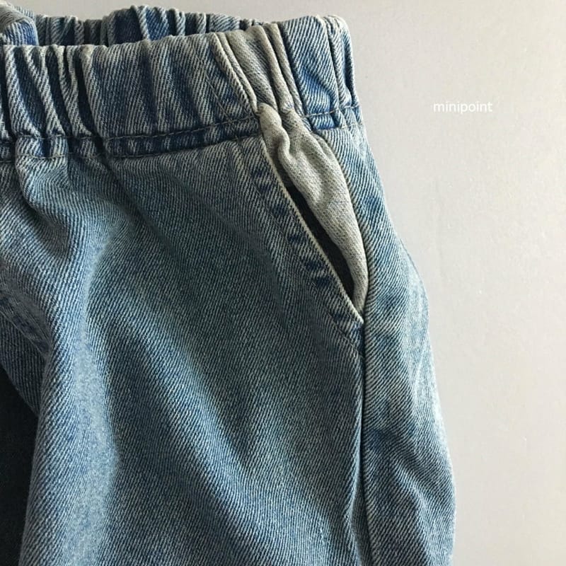 MINIPOINT - Korean Children Fashion - #Kfashion4kids - Color Denim Pants - 12
