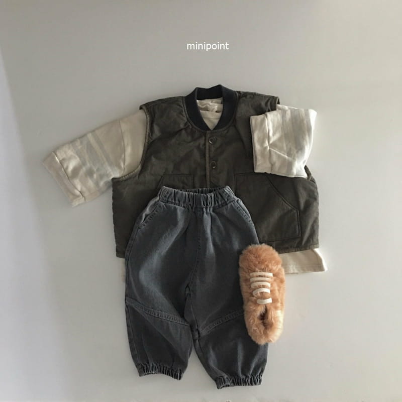MINIPOINT - Korean Children Fashion - #Kfashion4kids - Color Denim Pants - 9