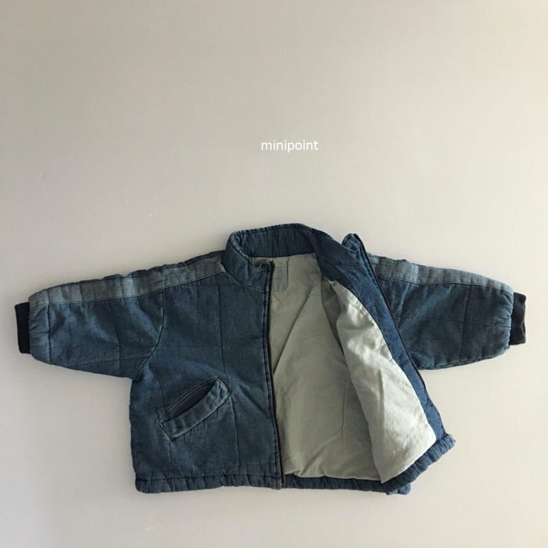 MINIPOINT - Korean Children Fashion - #Kfashion4kids - Nubi Denim Jumper - 8