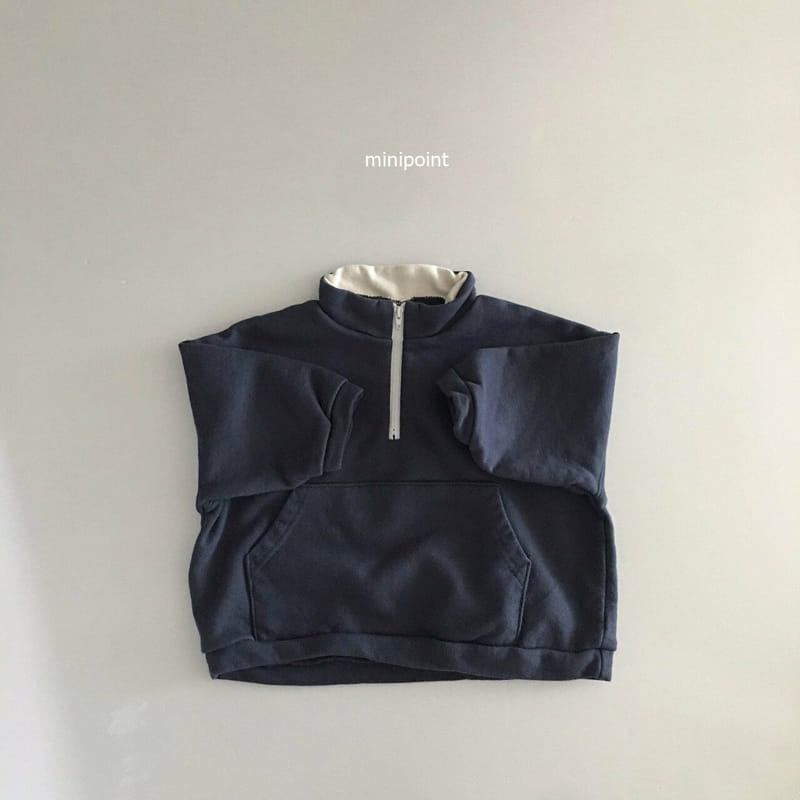 MINIPOINT - Korean Children Fashion - #Kfashion4kids - Zipper Color Sweatshirt - 11