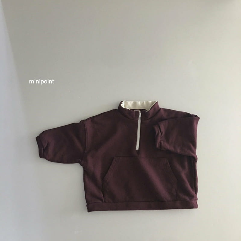 MINIPOINT - Korean Children Fashion - #Kfashion4kids - Zipper Color Sweatshirt - 12