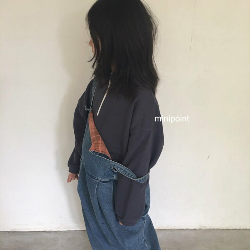 MINIPOINT - Korean Children Fashion - #Kfashion4kids - Zipper Color Sweatshirt - 7
