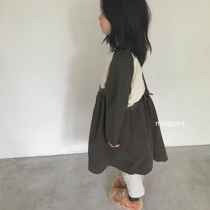 MINIPOINT - Korean Children Fashion - #Kfashion4kids - Square Den One-piece - 2